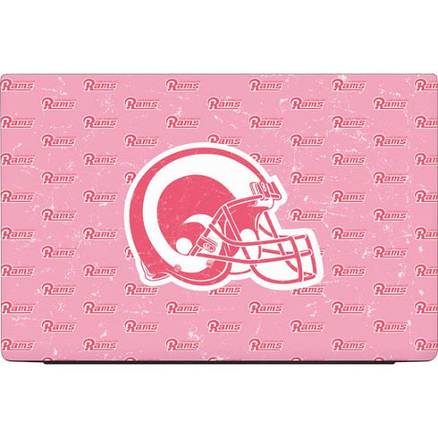 NFL Los Angeles Rams Pink Logo Blast Dell Vostro Skin